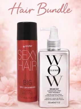 ✨ LUXE HAIR REVIVAL BUNDLE | Color Wow + Sexy Hair ✨ Dry Shampoo & Dream Coat